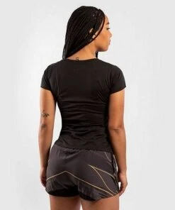 Venum UFC Replica Women Jersey Nero-Oro -Eleganza Atletica Negozio venum ufc replica women jersey black gold 3