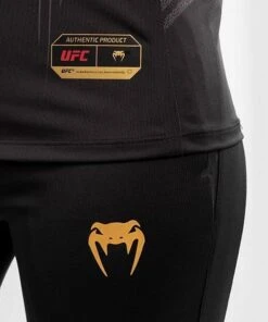Venum UFC Venum Authentic Fight Night Women's Walkout Jersey Champion Nero-Oro -Eleganza Atletica Negozio venum ufc venum authentic fight night womens walkout jersey champion black gold 4