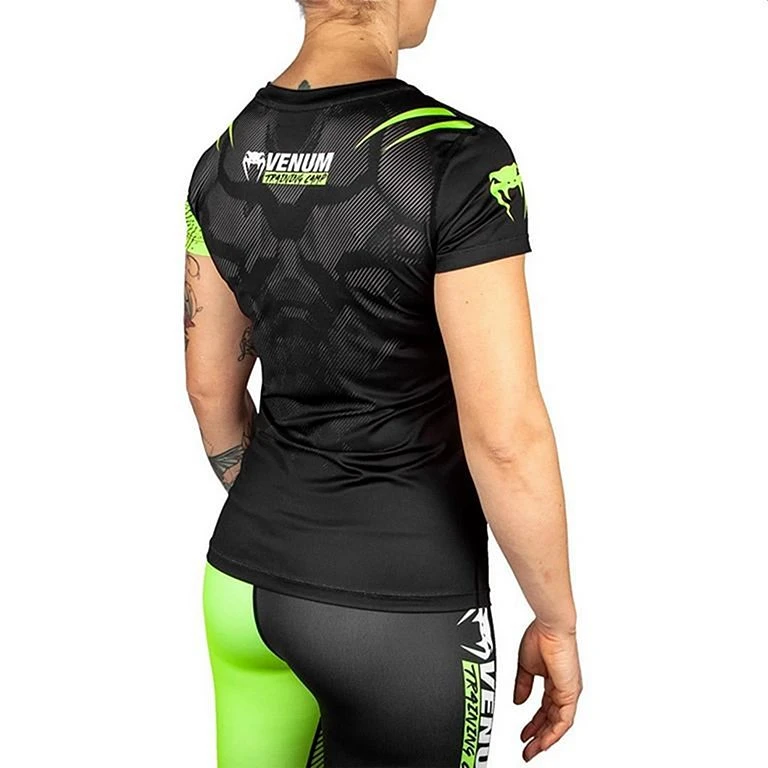 Venum Training Camp 2.0 Women T-shirt Nero-Giallo 7 Venum Training Camp 2.0 Women T-shirt Nero-Giallo - immagine 5