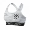 Wicked One Bra Extend Bianco-Nero -Eleganza Atletica Negozio wicked one bra extend white black 1
